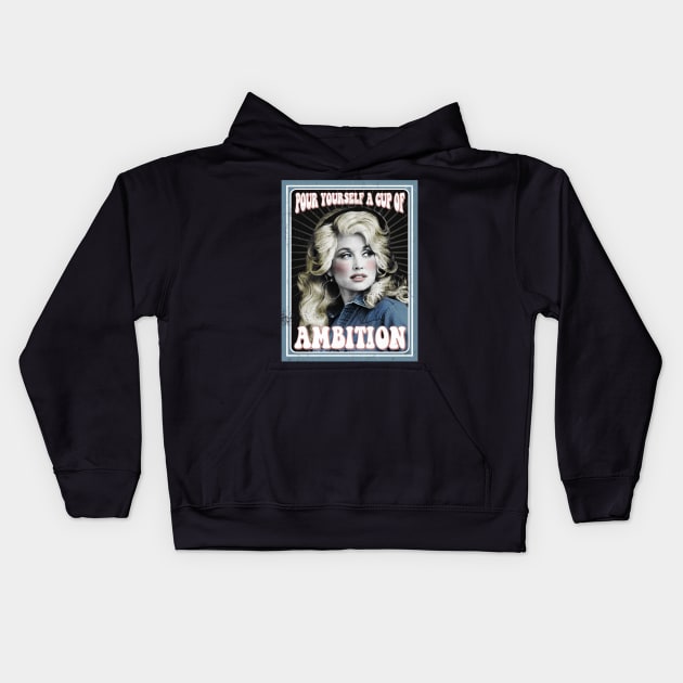 Dolly-Parton Kids Hoodie by Activate